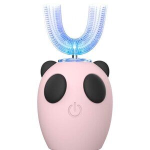 New Kids U Type Ultrasonic Electric Toothbrush 4 Gear Speed/Pink For 8-15 Years